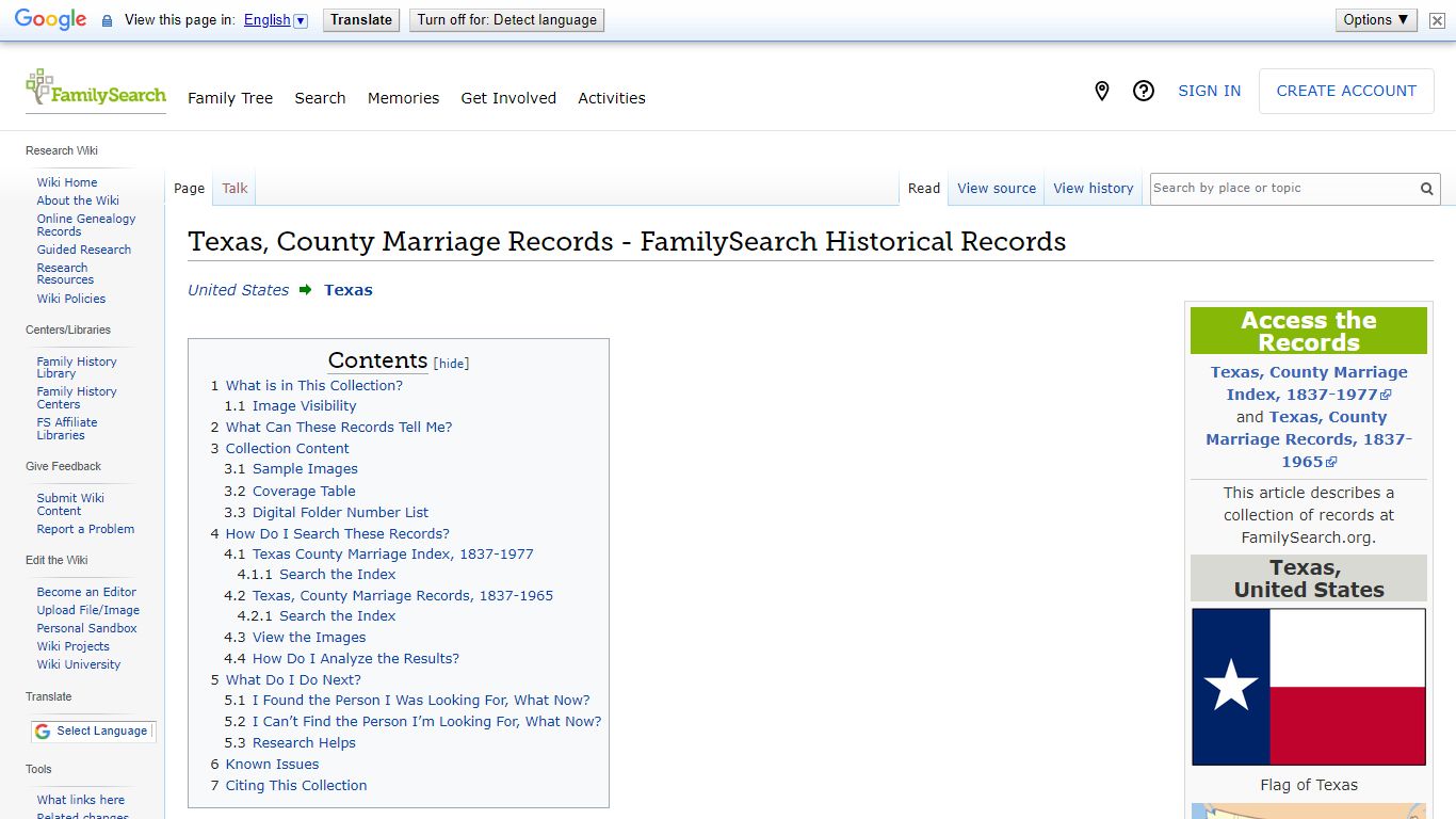 Texas, County Marriage Records - FamilySearch Historical Records